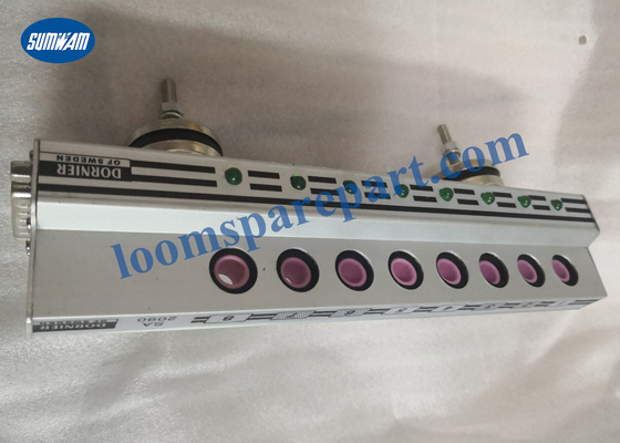 ডর্নিয়ার এয়ার জেট লুম খুচরা যন্ত্রাংশ ই টাইপ 15-পিন 8-হোল ওয়েফট ডিটেক্টর