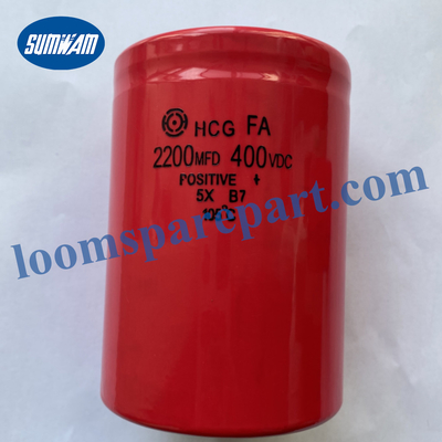 ক্যাপাসিটর পিকানল লুম খুচরা যন্ত্রাংশ 2200 MF 400V DC