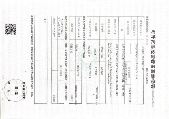 চীন SHANGHAI YIHEHUA IMPORT AND EXPORT CO,. LTD সার্টিফিকেশন